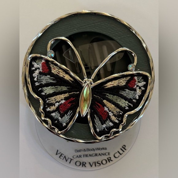 NWT bath & body works car fragrance vent or visor clip butterfly - Picture 1 of 4